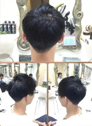 ショート メンズ 松吉 純平のヘアスタイル