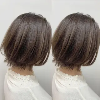 ショート カラー パーマ ヘアアレンジ キッズ ネイル マツエク・マツパ 👑ボブ、レイヤー 心斎橋/高城涼也のヘアスタイル