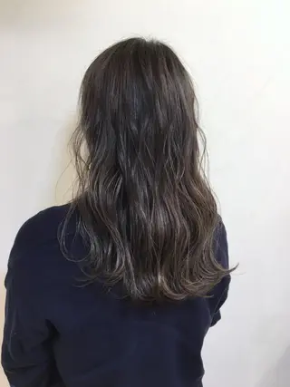 ロング カラー ケアブリーチ 坪井佑樹のヘアスタイル