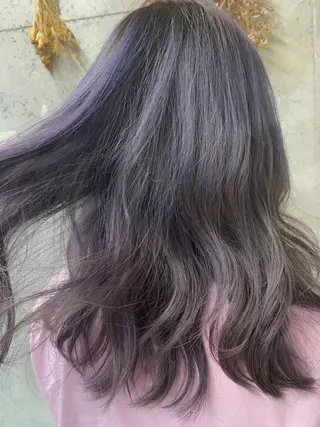 ロング カラー にった みずきのヘアスタイル