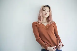 ミディアム カラー つくばUtooe's 副店長　寺沢颯のヘアスタイル