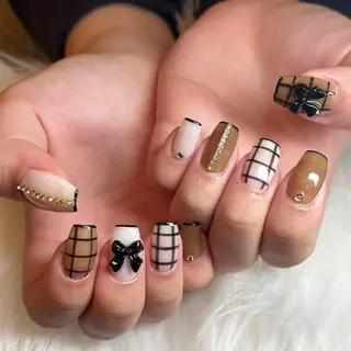 ネイル 藤本 楓のネイルデザイン