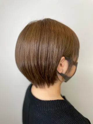 ショート カラー IORI #韓国ヘア#髪質改善のヘアスタイル