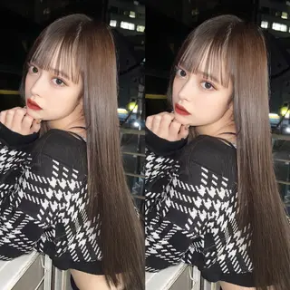 ロング カラー パーマ ヘアアレンジ メンズ 💎髪質改善特化💎 RUITOのヘアスタイル