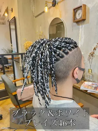 ヘアアレンジ メンズ エクステ指名No.1 【店長】橘田のヘアスタイル