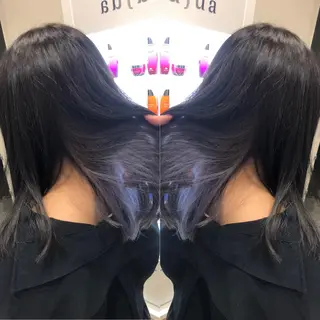 ミディアム カラー 得能 雅人のヘアスタイル