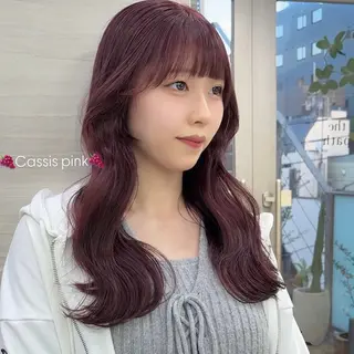 セミロング カラー The Path ARENのヘアスタイル