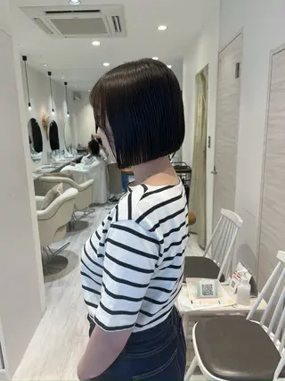 ショート カラー Chiho / 梅田 / ボブ/ パーマのヘアスタイル