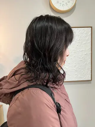 ミディアム パーマ はる haruのヘアスタイル