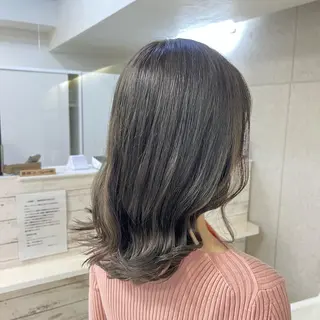 セミロング カラー モデル募集中🌟 ふくむらのヘアスタイル