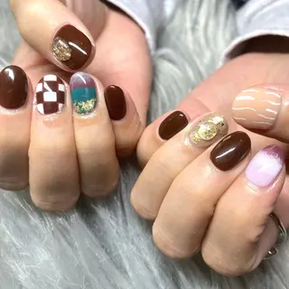 ネイル Nails VINATI所属・ササキスズナ Jr.ネイリストのネイルデザイン