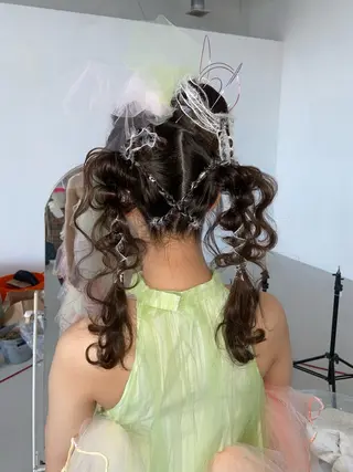ヘアアレンジ vent-cloud LOCUS所属・ちあり ／ヘアアレンジ🌼のヘアスタイル