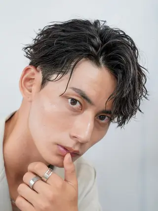 パーマ メンズ 当日予約⭕️ fifth渋谷太田のヘアスタイル