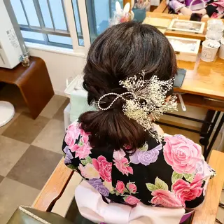 ヘアアレンジ HempBeauty 浅野アサミのヘアスタイル