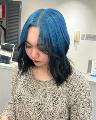 ミディアム 🎀ハイトーン特化 konomi🎀のヘアスタイル