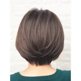 ショート カラー KIZU 髪質改善 オカルト怪談のヘアスタイル