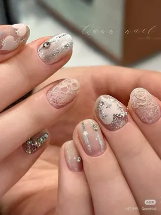 ミディアム 一其 サロンのネイルデザイン