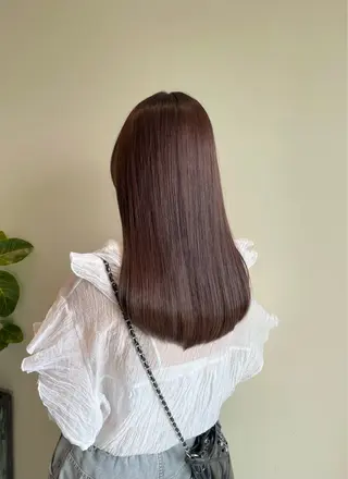 セミロング 嶋崎 楓也のヘアスタイル