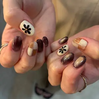 ネイル 栗田 ゆう子のネイルデザイン