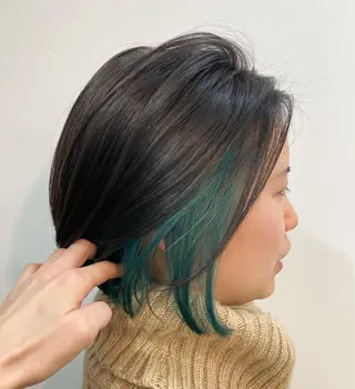 カラー 【店長】ショート 似合わせ🦩相羽里美のヘアスタイル