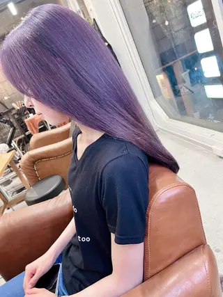 セミロング 髪質改善美髪特化 ルイス奈良のヘアスタイル