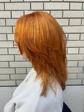 ミディアム カラー 鳥取のなんでも美容師 松井たかゆきのヘアスタイル