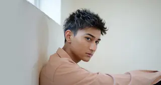 メンズ 艶カラー 仲間純子🪼のヘアスタイル