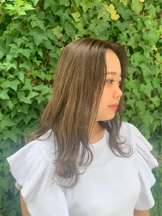 ロング カラー 🍭透明感カラー 志賀拓海🍬🌈のヘアスタイル