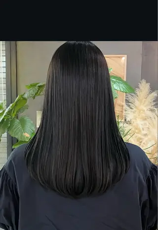 カラー ンジハ えみのヘアスタイル