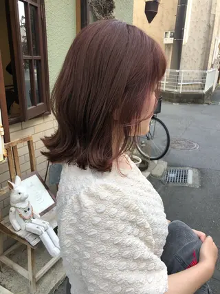 ミディアム カラー 髪の悩みを解決！ 那須達敦のヘアスタイル