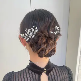 ヘアアレンジ 美髪カラー/縮毛矯正 /髪質改善/airiのヘアスタイル