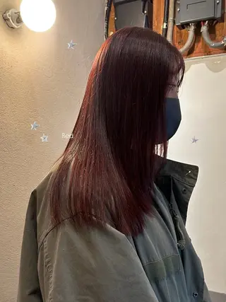 セミロング カラー 暖色カラー/レイヤー 🌙 オノユリカのヘアスタイル