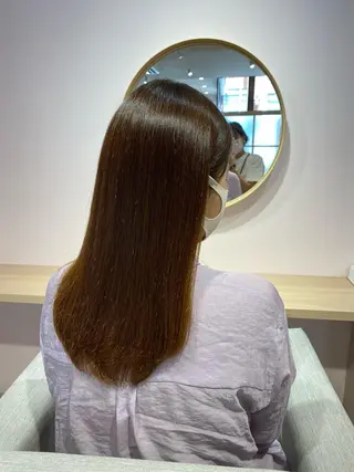 ロング nagisa /縮毛矯正のヘアスタイル