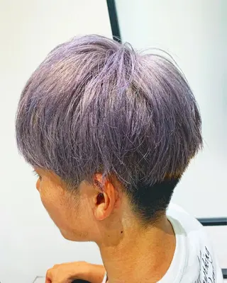 ショート カラー メンズ GO TODAY シェアサロン 名古屋パルコ所属・仲地 大地のヘアスタイル