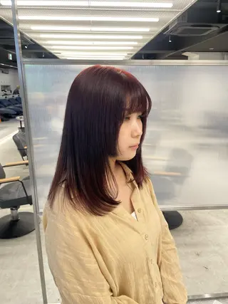 カラー クルミ/ 💕ワンホンネイルのネイルデザイン