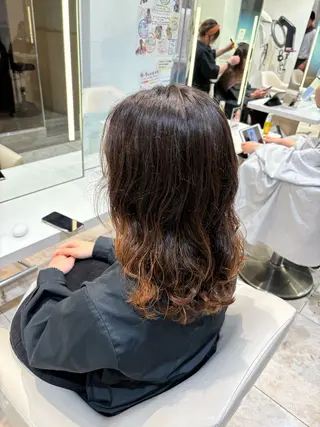 パーマ miho‪𓂃 ANNETTAのヘアスタイル