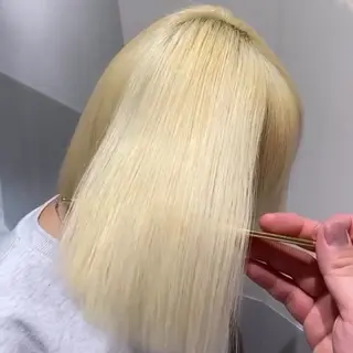 ショート カラー ヘアアレンジ 🫧新宿 髪質改善 /サスケ🫧のヘアスタイル