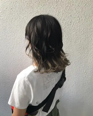 ショート カラー インナーカラー/天神 ブリーチ/吉田のヘアスタイル