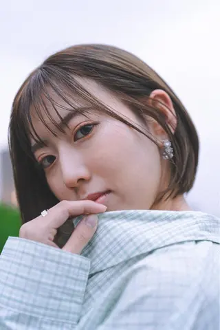 ショート カラー 1inch所属・透明感カラー レイヤー亀井唯登のヘアスタイル