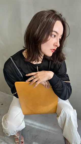 ショート カラー ショート/ボブ専門 宮脇美奈/南船場のヘアスタイル