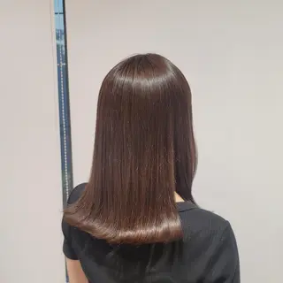 ミディアム カラー 無料カットモデル/ セット/COCOKAのヘアスタイル