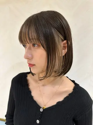 ミディアム ✨心斎橋髪質改善 ボブ鈴木佑弥✨のヘアスタイル