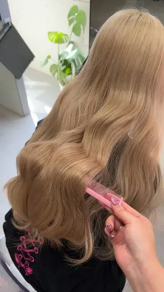 ロング カラー pino.所属・質感再生color 🥂/mayuのヘアスタイル