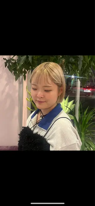 ショート カラー カラー/韓国レイヤー /ブリーチ/hinaのヘアスタイル