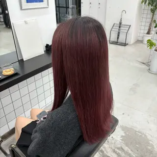 セミロング カラー 🌟ゆりあ🌟 JILLSTUDIOのヘアスタイル