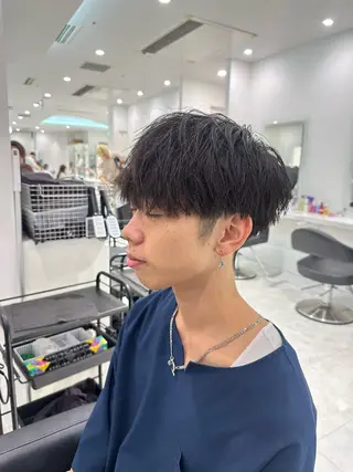 メンズ 🐺メンズパーマ マッシュ　あさひ🐺のヘアスタイル