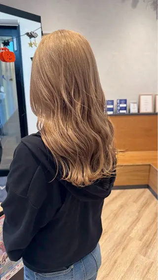 ロング カラー カラーモデル𓍲艶髪 🫧秋積日向のヘアスタイル