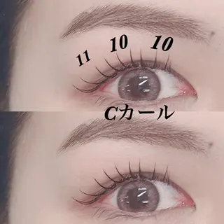 マツエク・マツパ EYELA南森町 帆乃佳✌︎¨̮のマツエク・マツパデザイン