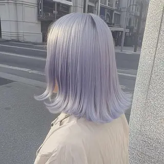 カラー corazon ブリーチのヘアスタイル