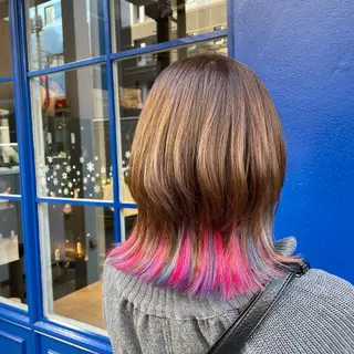 ミディアム 🫧艶髪/ブリーチ 🐳honami🫧のヘアスタイル